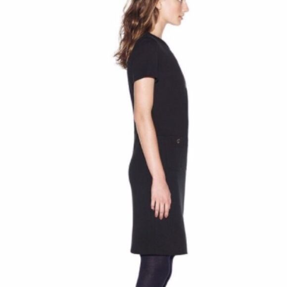 Tory Burch Anthea Black Wool Dress - Picture 9 of 13